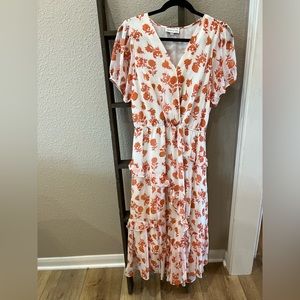 Floral Midi Dress - Medium